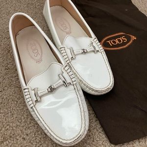 Tods white Gommino Shoe